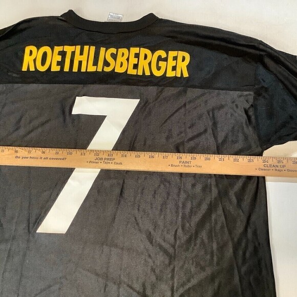 NWT NFL Team Apparel Pittsburgh Penguins Ben Roethlisberger #7 Jersey Size XL - Picture 7 of 8